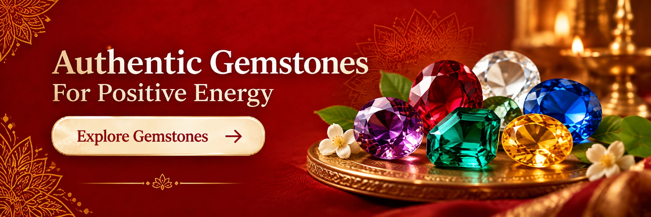 Authentic Gemstones - For Positive Energy